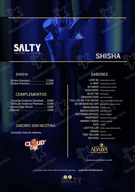 salty shisha
